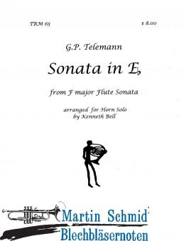 Sonata in Eb (from F major Flute Sonata) 