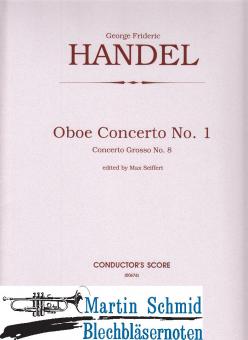 Concerto B-Dur HWV 301 (Original Oboe) (Stimmensatz) 