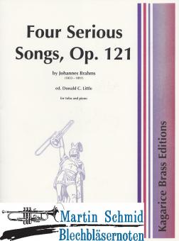 Four Serious Songs op.121 