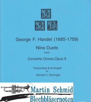 Neun Duette aus Concerto grosso op.6 