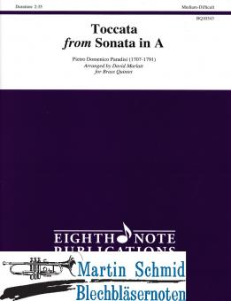 Toccata from Sonata in A 