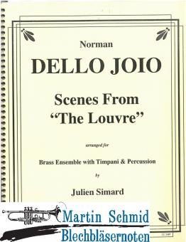 JOIO/Simard Scenes From "The Louvre" for 11-part Brass Ensemble (423.11.2Perc) 