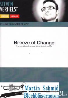 Breeze of Change (Trumpet & Bass Trombone Solo & Brass Ensemble (10-piece)) 