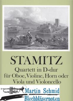 Quartett in D-dur op. 8/1 (Oboe, Violine, Horn oder Viola und Violoncello) 