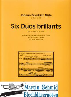 Six Duos brillants op.51 Heft 2 Nr.4-6 