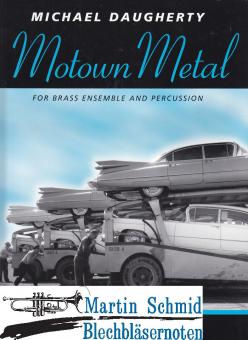 Motown Metal for Brass and Percussion (Score) 