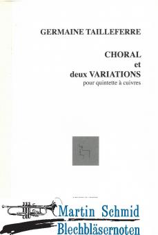 Choral et 2 Variations 