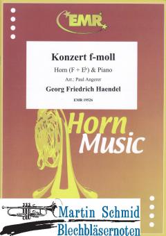 Konzert f-moll (Hr in F+Eb) 