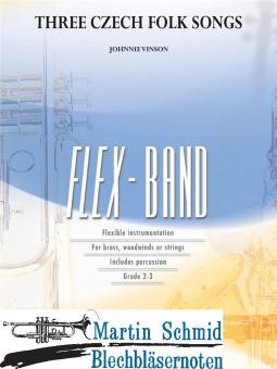 Three Czech Folk Songs (5-Part Flexible Band and Opt. Strings) (HL Flex-Band) 