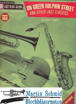 Jazz Play-Along Vol.103 On Green Dolphin Street and other Jazz Classics 