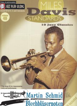 Jazz Play Along Vol.49 - Miles Davie Standards 