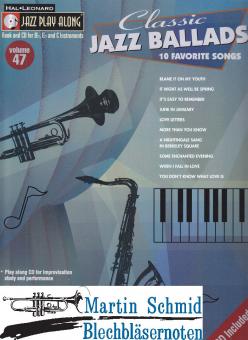 Jazz Play Along Vol.47 - Classic Jazz Ballads 