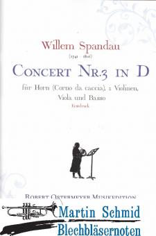 Concert Nr.3 in D (Horn/Corno da caccia) 