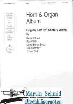 Album, Horn & Organ - Original Late 19th Century Works 