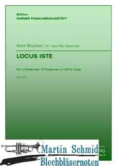 Locus Iste (4 Posaunen bzw. 3 Posaune in C/B & Tuba) 