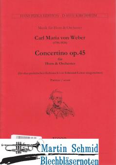 Concertino e-moll op. 45 Partitur (pizka) 