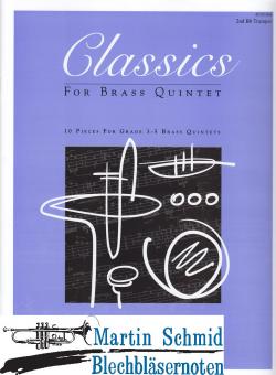 Classics for Brass Quintet (2nd Bb Trumpet) 