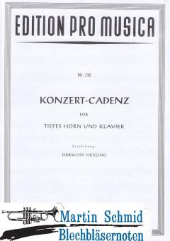 Konzert-Cadenz (tiefes Horn) 