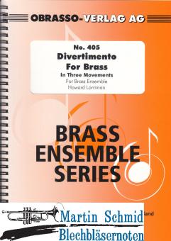 Divertimento For Brass (414.01.Perc) 