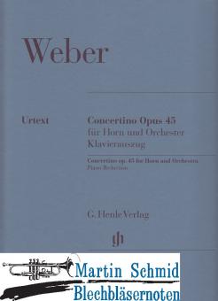 Concertino op. 45 (Henle - Urtext) 