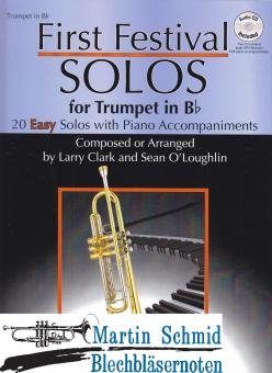 First Festival Solos for Trumpet - 20 Easy Solos with Piano Accompaniments 