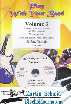 Play With Your Band - Volume 3 (Trumpet.Piano.Bass.Drums) 