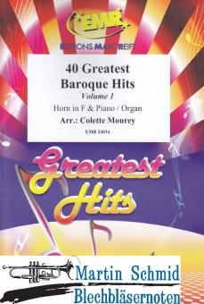 40 Greatest Baroque Hits - Vol.1 (Horn in F) 