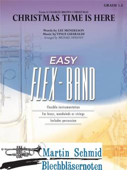 Christmas Time is Here (5-Part Flexible Band and Opt. Strings) (HL Flex-Band) 