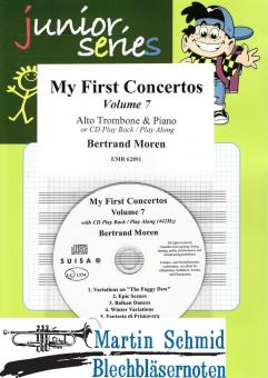 My First Concertos Volume 7 (+ CD Play Back / Play Along or MP3) (Alt-Posaune)  