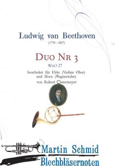 Duo Nr.3 (Flöte/Violine/Oboe.Horn/Wagnertuba) 