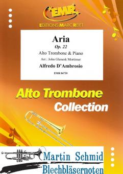 Aria op.22 (Alt-Posaune) (Neuheit Posaune) 