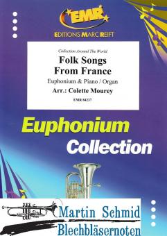 Folk Songs From France (Neuheit Euphonium) 