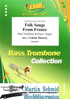 Folk Songs From France  Neuheit Posaune) 