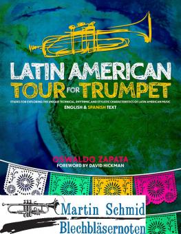 for Trumpet: Etudes for Exploring the Unique Technical, Rhythmic, and Stylistic Characteristics of Latin American Music (Text: English & Spa... 