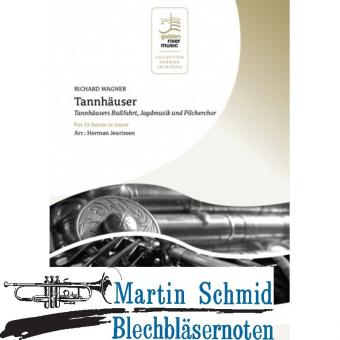 Tannhäuser - Tannhäusers Bußfahrt, Jagdmusik und Pilcherchor (12Hr) (Neuheit Horn) 