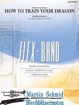 Selections from How to Train Your Dragon (5-Part Flexible Band and Opt. Strings)(HL Flex-Band)  (Neuheit Ensemble) 