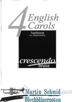 4 English Carols (Neuheit Posaune) 