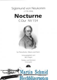 Nocturne C-Dur NV154 (Horn.Oboe.Klavier)(Stimmen) 