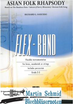 Asian Folk Rhapsody (5-Part Flexible Band and Opt. Strings) (HL Flex-Band) 