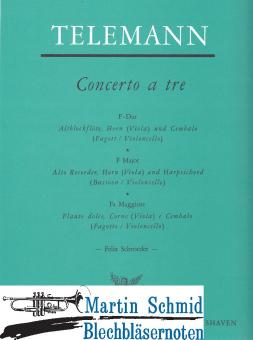 Concerto a tre F-Dur (Hr.BFl.Cembalo) 