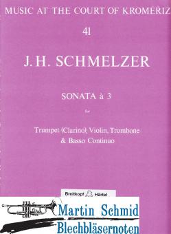 Sonata à 3 (Trp.Vl.Pos.Bc)  (Musica Rara Antiquarisch) 