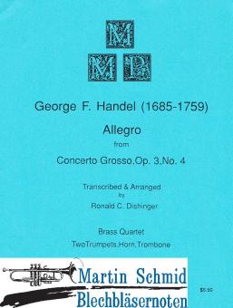 Allegro aus Concerto Grosso op.3, No.4 