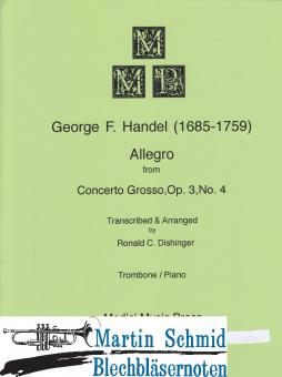 Allegro aus dem Concerto Grosso op. 3 No. 4 