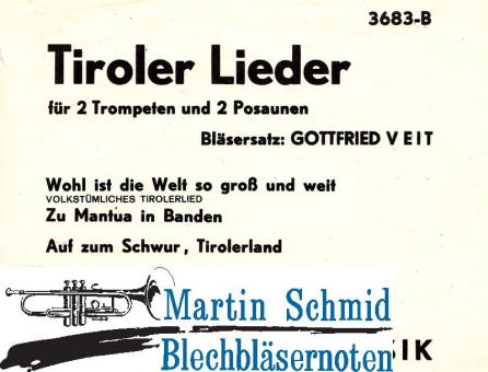 Tiroler Lieder (201.10) 