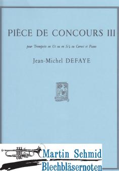 Pièce de concours III (Trp in C) 