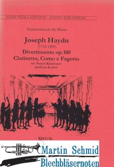 Divertimento op.100 (Hr.Klar.Fag) 