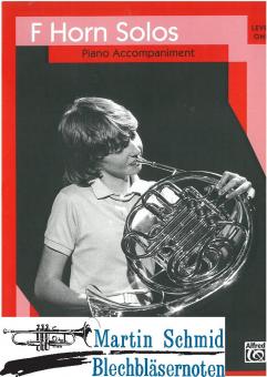 French Horn Solos Level I Klavierbegleitung 