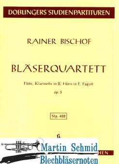 Bläserquartett op.5 (Hr.Fl.Klar.Fag) Studienpartitur 