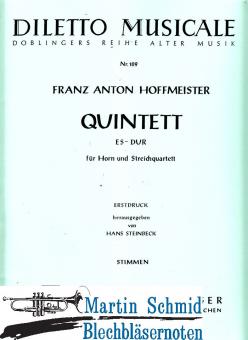 Quintett Es-Dur (Hr.2Vl.Vla.Vlc) Stimmen 
