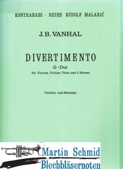 Divertimento G-Dur (2Hr.Vl.Vla.Kb) 